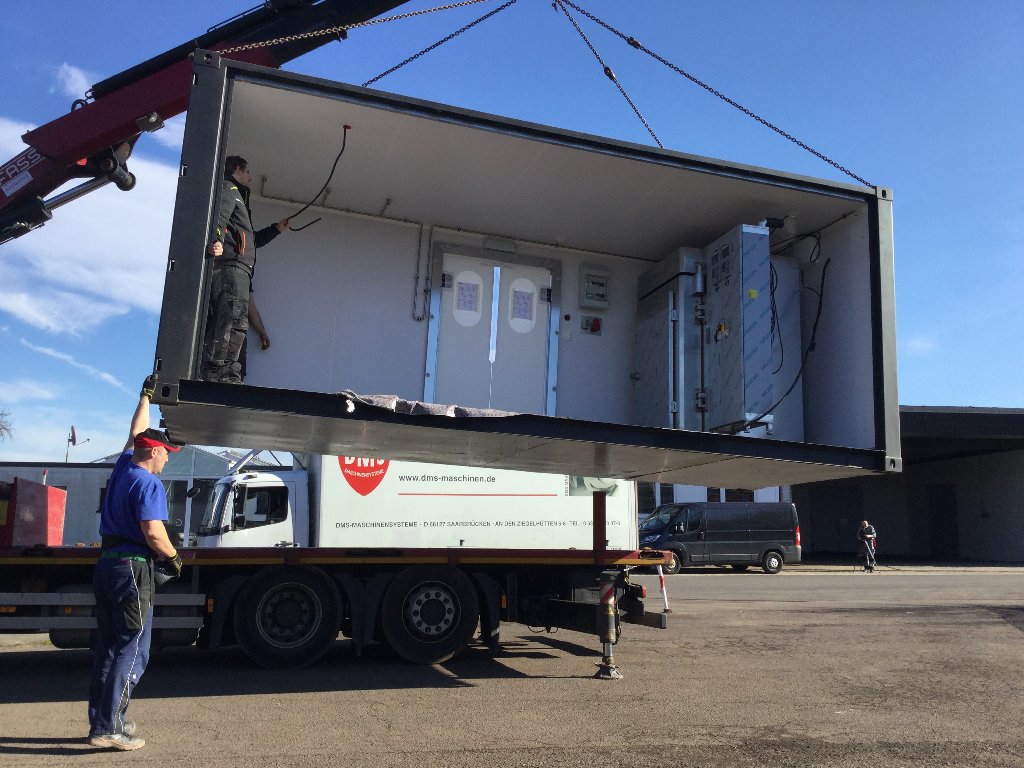 Mobile Food Processing Centre DMS Food Processing Machines